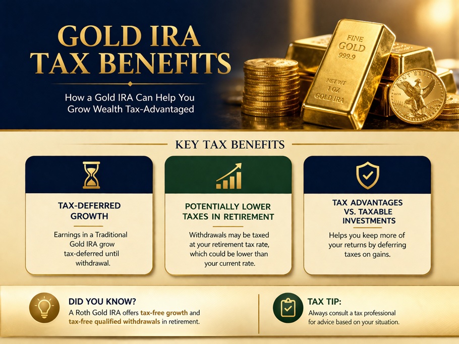 Gold IRA Tax Benefits