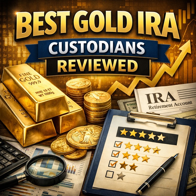 Best Gold IRA custodians reviewed