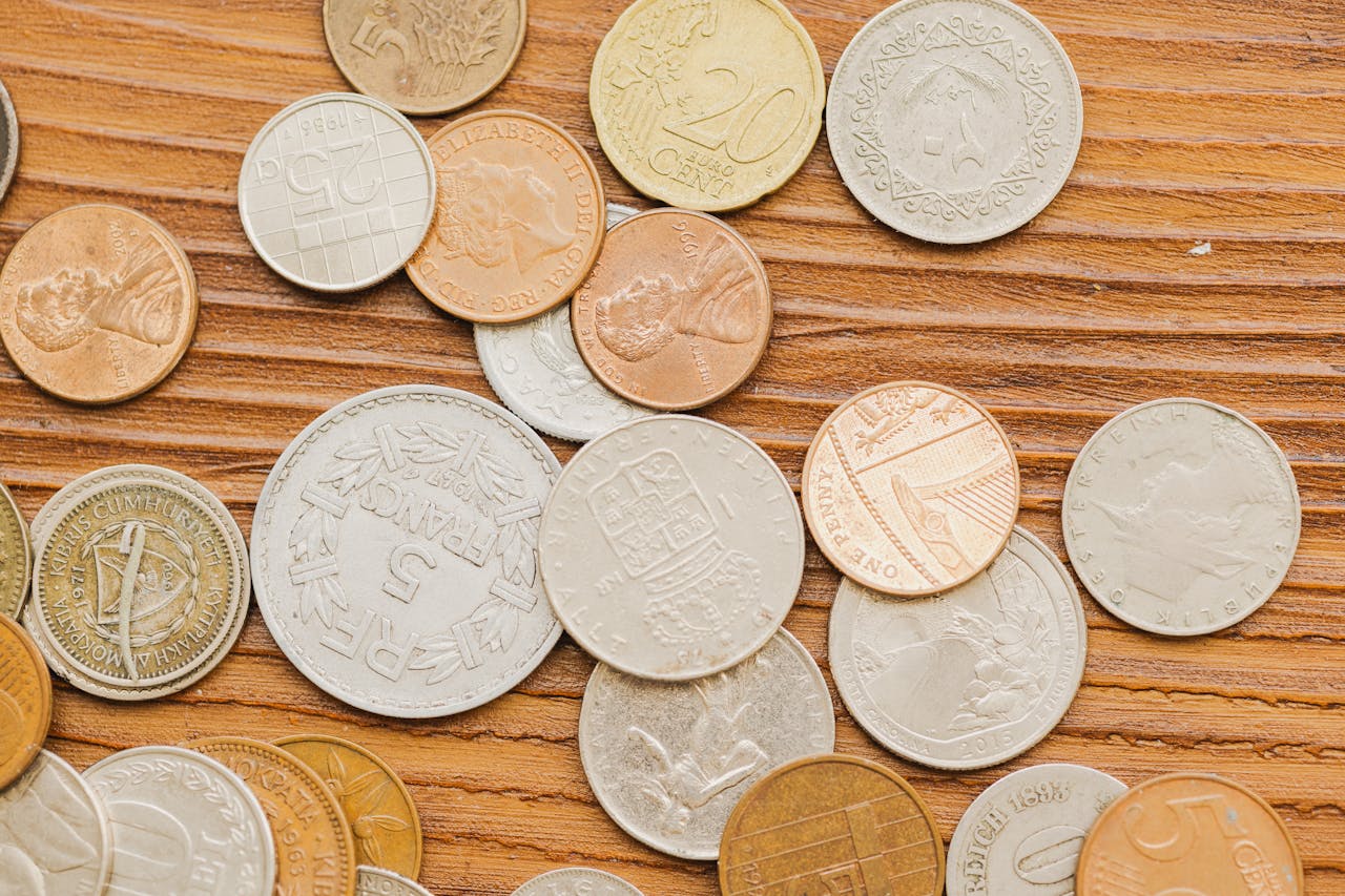 Proof coins